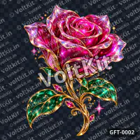 Luminous Galaxy Rose, a 3D gift (watermarked preview)