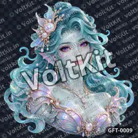 Pearl Ocean Spirit Avatar, a 3D gift (watermarked preview)