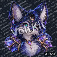 Regal Nebula Fox Avatar, a 3D gift (watermarked preview)