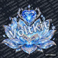 Sapphire Ice Lotus Gift, a 3D gift (watermarked preview)