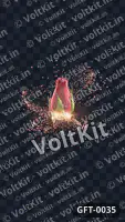 Red rose blooming animation, an animated 3D gift (watermarked preview)