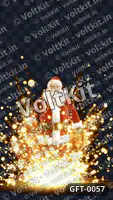 Santa Claus grand entry animation 1080p Entry Effect svga, an animated 3D gift (watermarked preview)