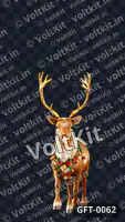 Festive reindeer animation entry 1080p SVGA entry effect animation, an animated 3D gift (watermarked preview)