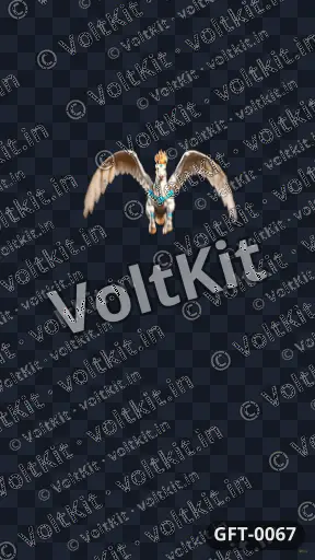 SVIP SVGA ENTRY EFFECT Pegasus diving and rearing pose 1080p, an animated 3D gift (watermarked preview)
